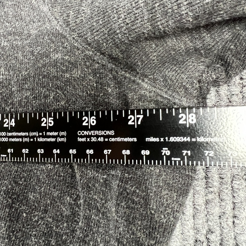 Polo Ralph Lauren Sweater Mens 2XL XXL Gray Long Sleeve Mock Neck Flesh Pony - Picture 7 of 10
